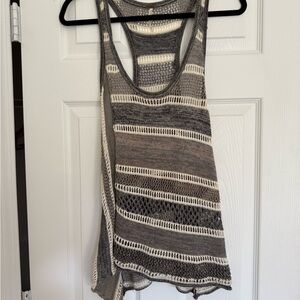 Free people Striped Knit Tank Top
